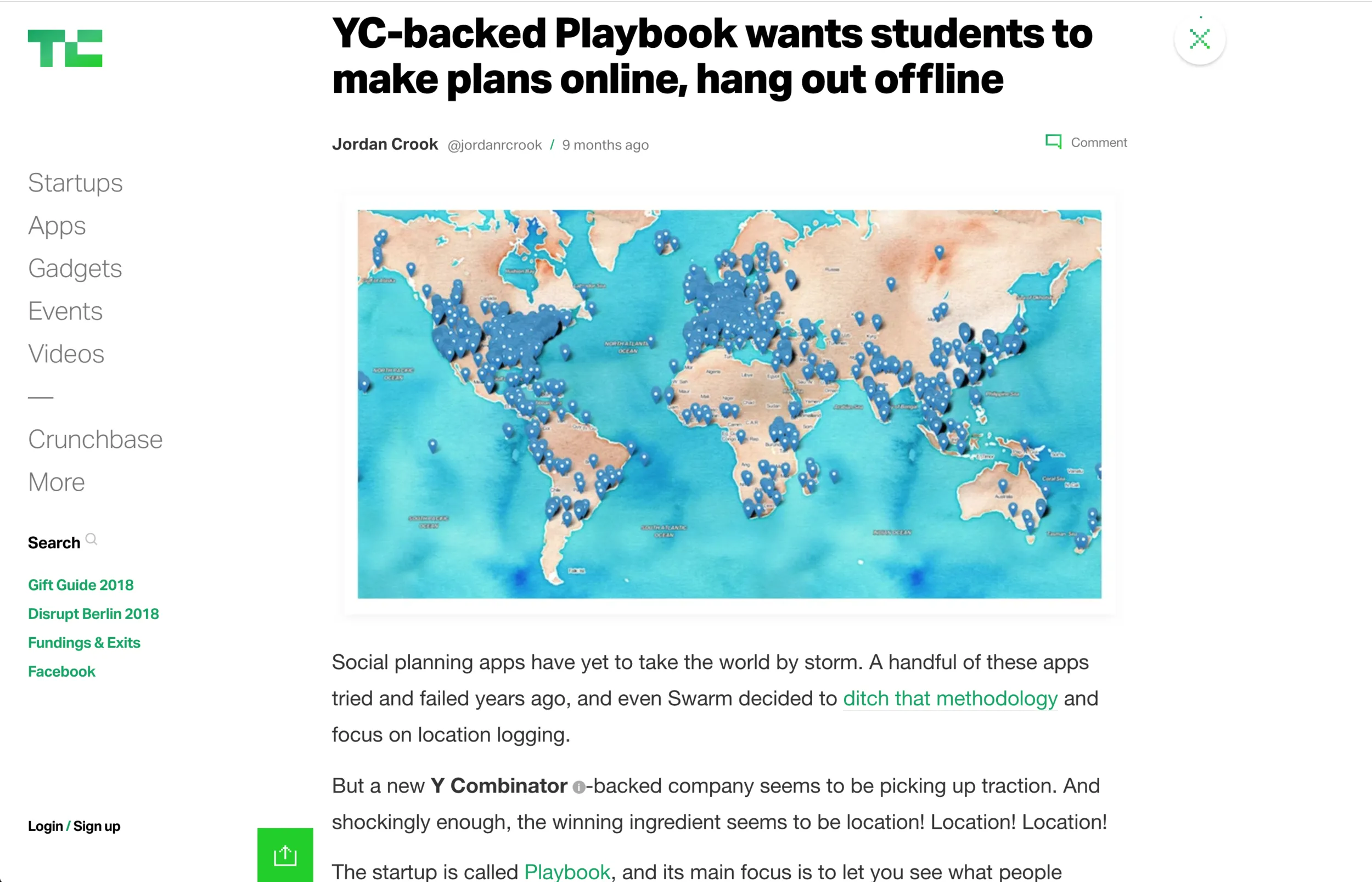 TechCrunch Feature